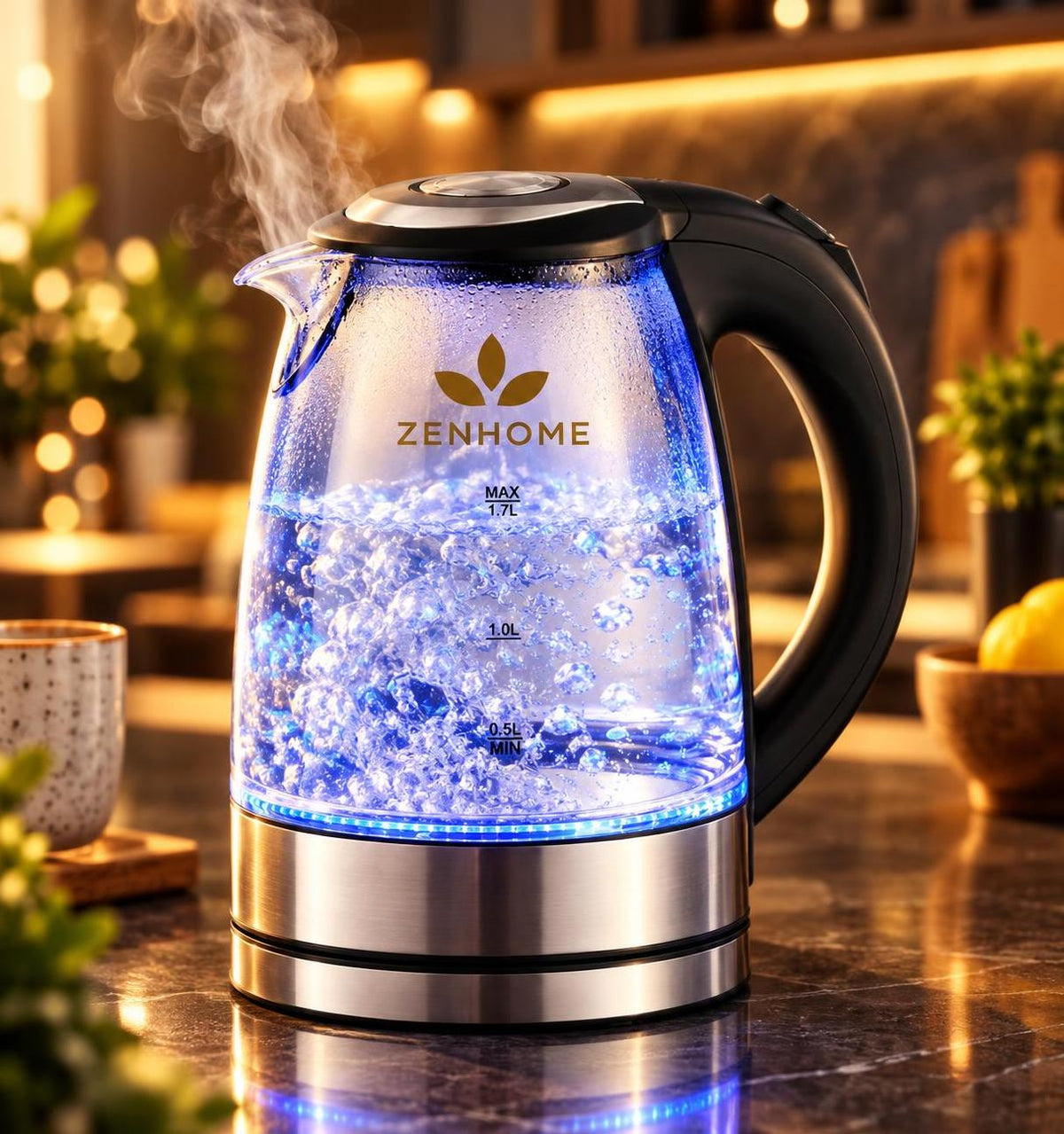 GLASS KETTLE